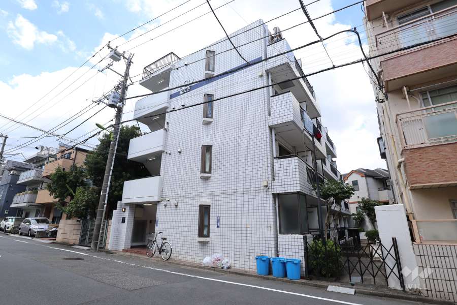 ハイシティ祐天寺の外観（南東側から）