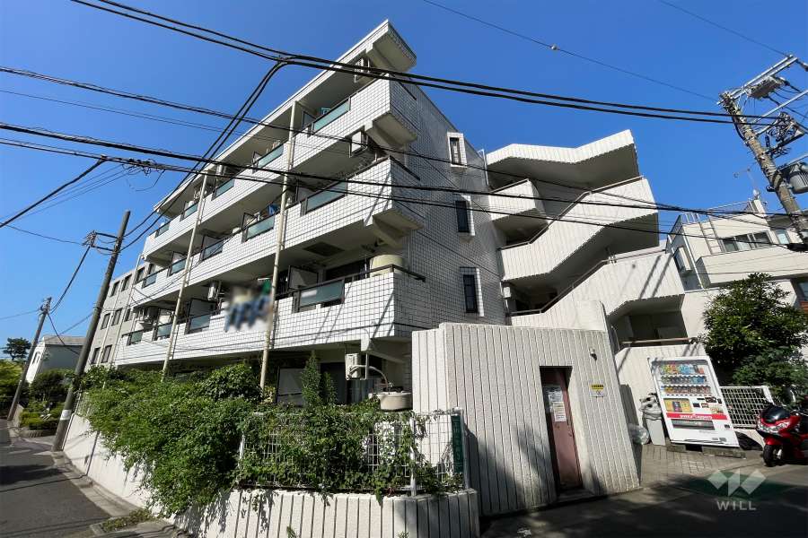 トップ二子玉川第2の外観（南東側から）　