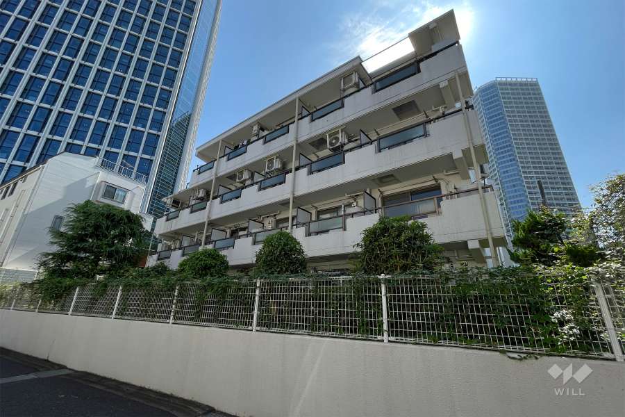 トップ二子玉川第2の外観（南西側から）　