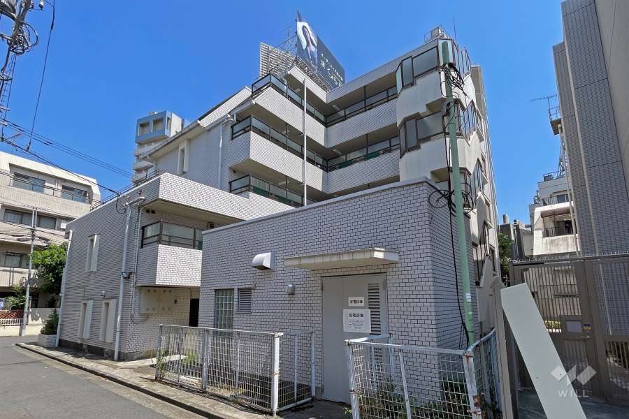 ハイタウン駒沢公園の外観（北西側から）