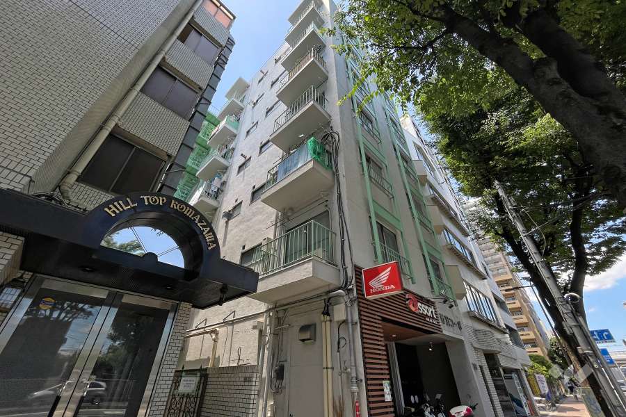 三田野沢コーポの外観（北側から）