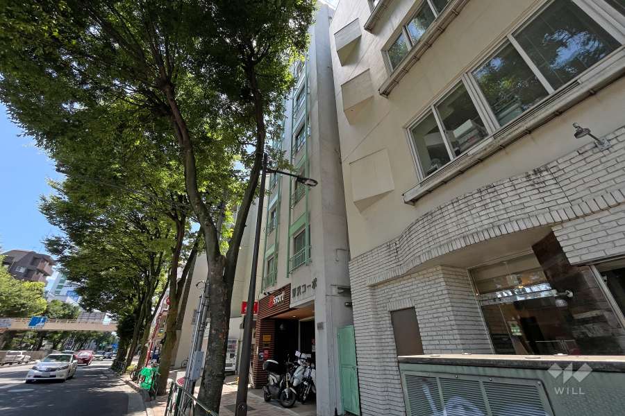 三田野沢コーポの外観（北側から）