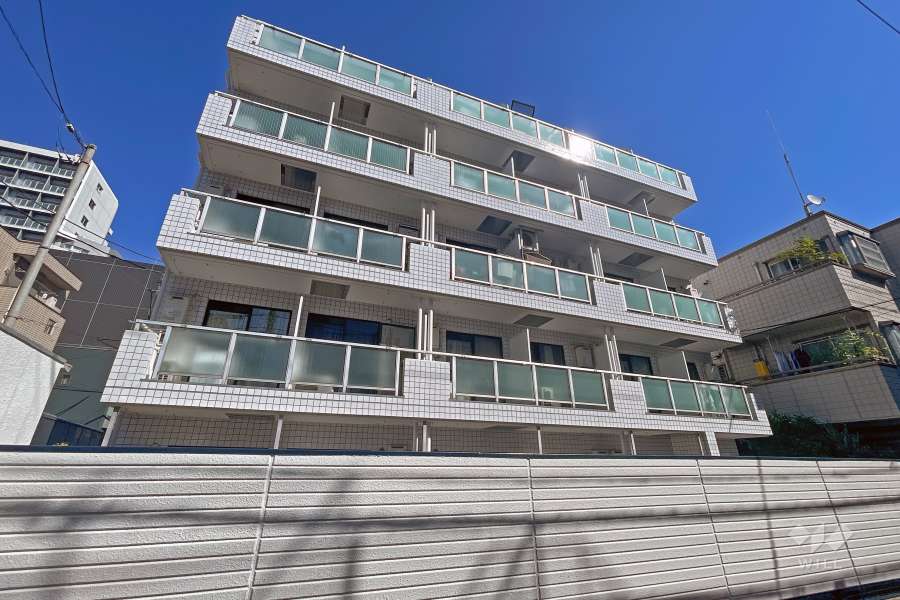ハイシティ三軒茶屋第2の外観（南西側から）