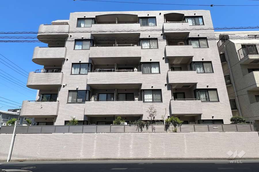 サンリーノ経堂の外観(南側から)