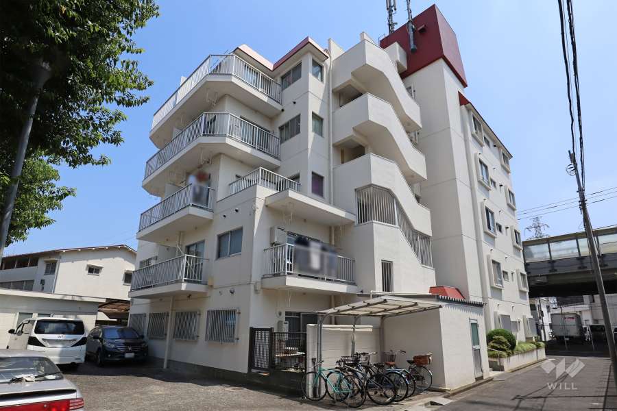 北烏山ヒミコマンションの外観（北西側から）