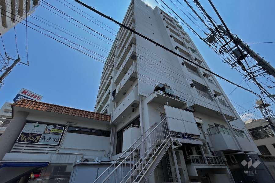 シャトレー駒沢の外観（北東側から）