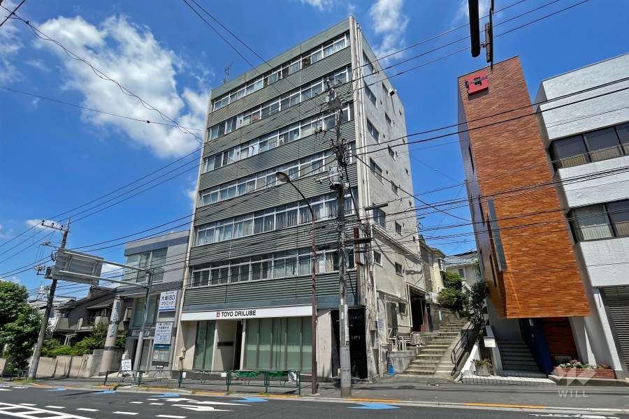 ハイツ池の上の外観（南東側から）