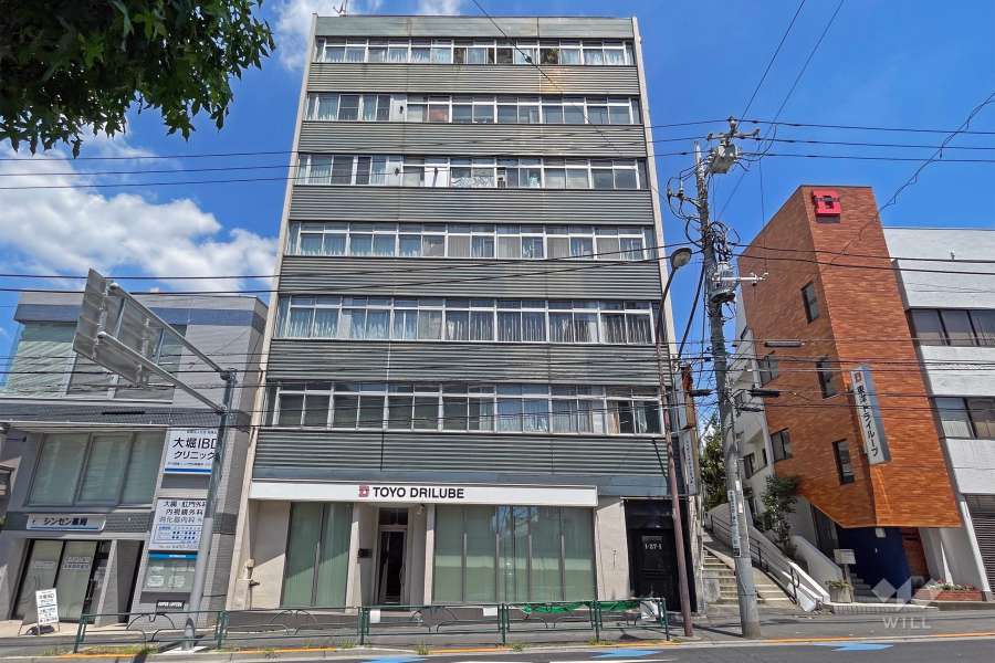 ハイツ池の上の外観（南側から）