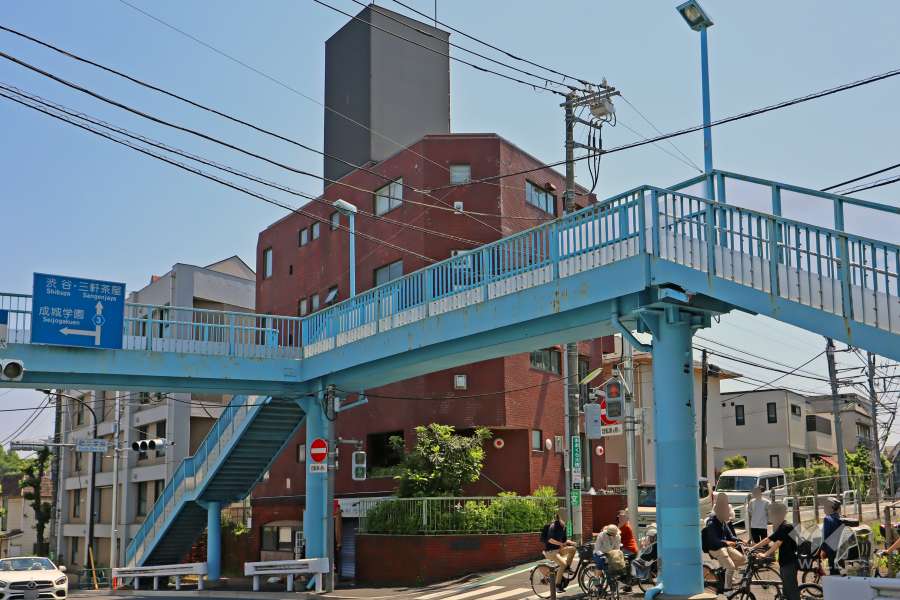 成城オリンピックマンションの外観（西側から）