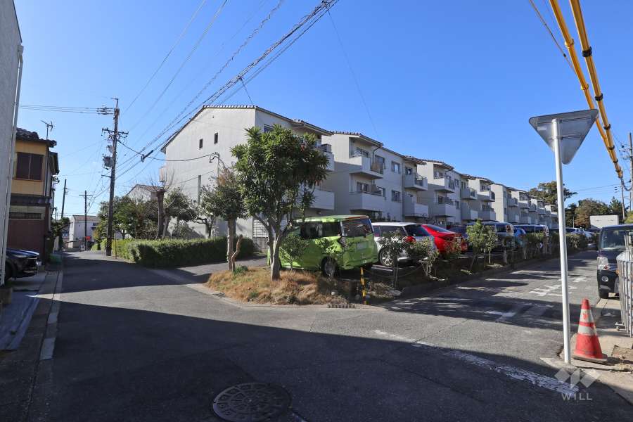 タウン左京山の遠景