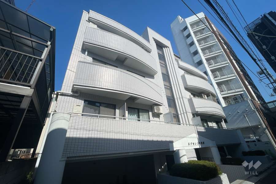 エクセレンス笹塚の外観（北西側から）