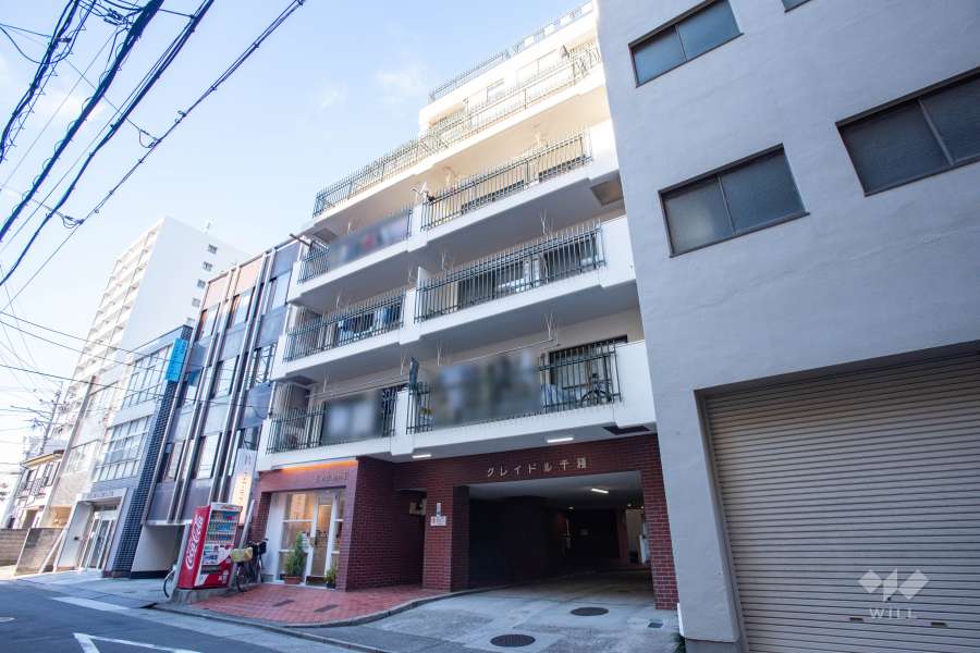 クレイドル千種の外観（南東側から）
