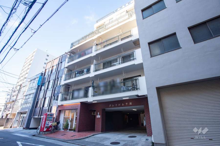 クレイドル千種の外観（南東側から）