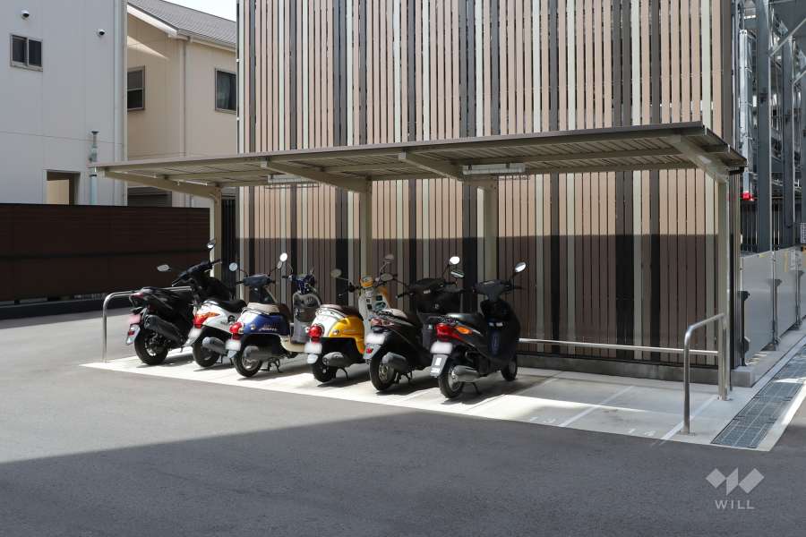 バイク置場