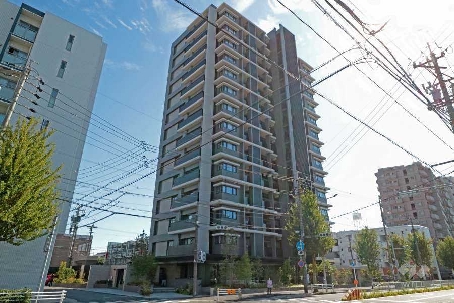 ジオ覚王山の外観(北西側から)