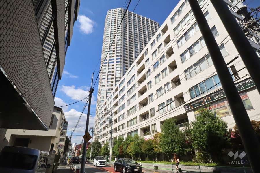 高輪ザレジデンス外観(南東側から)