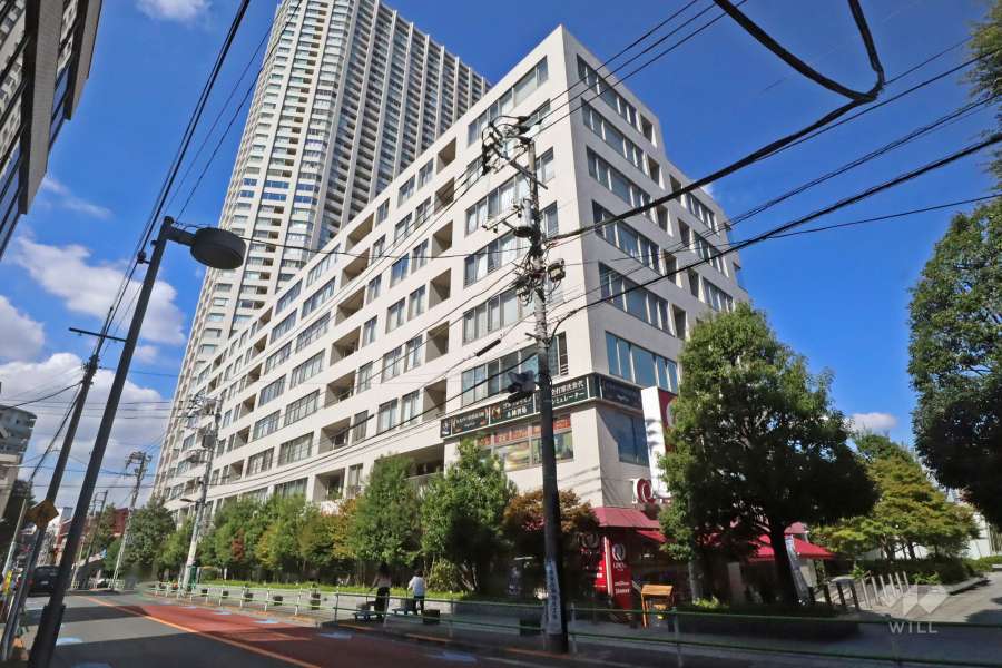 高輪ザレジデンス外観(南東側から)