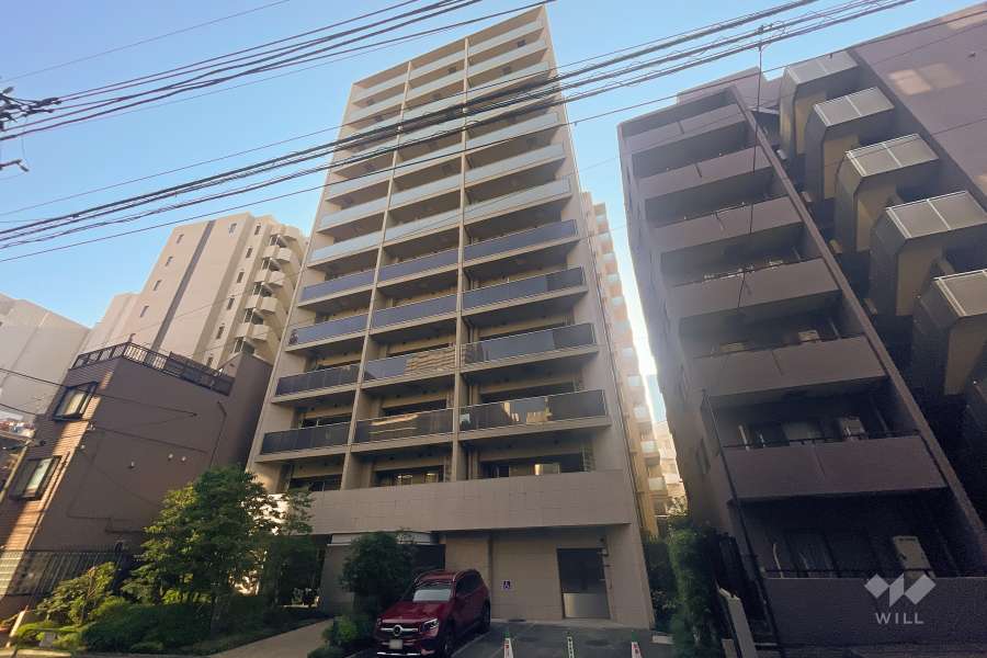 ザパークハウス赤坂レジデンスの外観（北西側から）