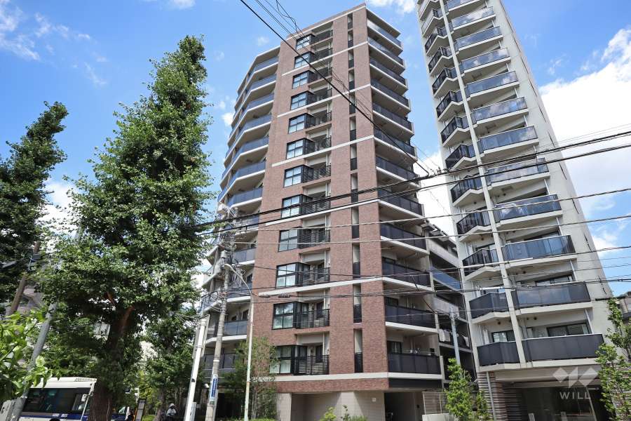 ザ・パークハウス渋谷笹塚の外観（南西側から）