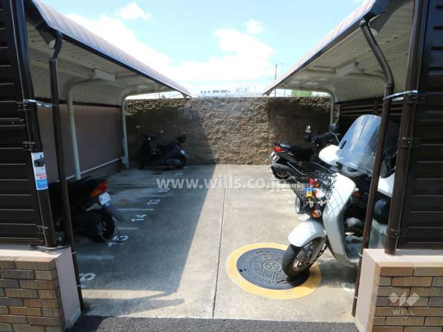 バイク置き場