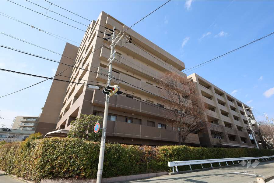ジオ宝塚ブライトサイトの外観（北東側から）