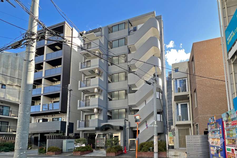 ダイホープラザ高田馬場の外観（北西側から）