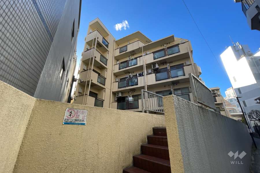 ハイシティ高田馬場の外観（北東側から）