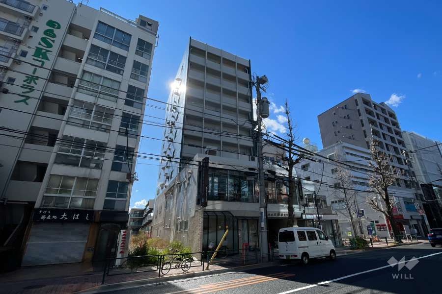 目白大和田マンションの外観（北東側から）