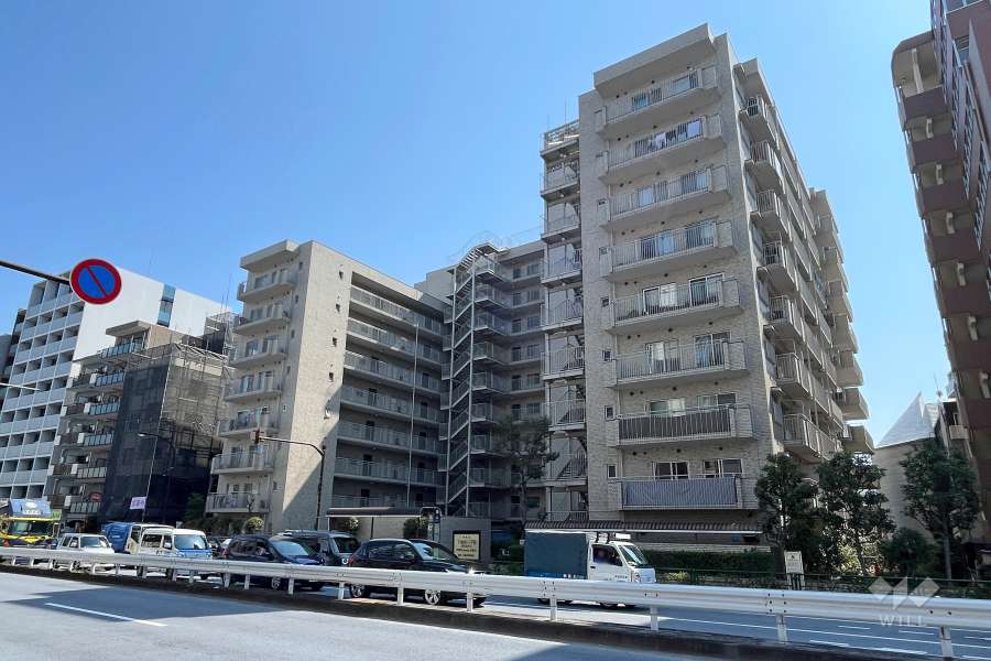 下落合ハウスの外観（北西側から）