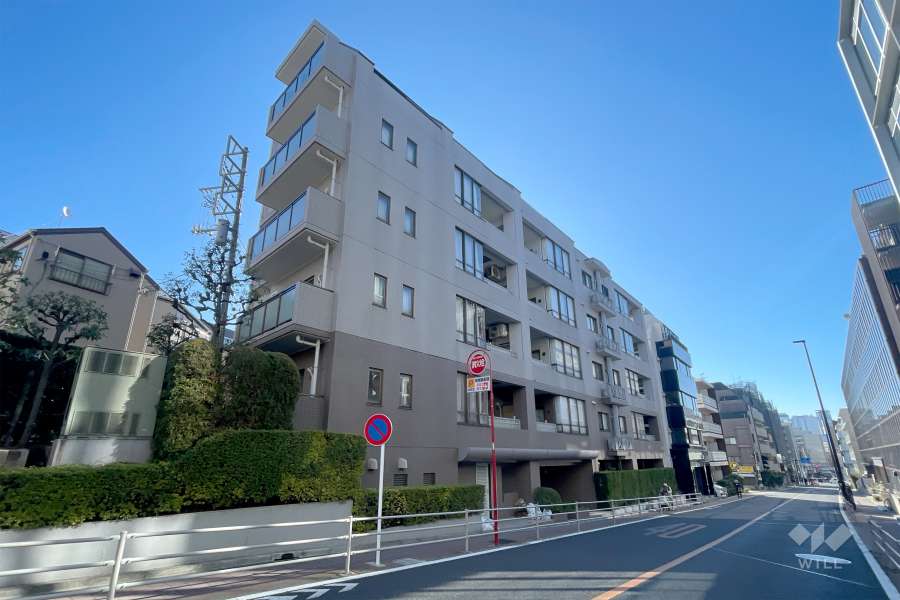 藤和シティホームズ下落合の外観（北西側から）