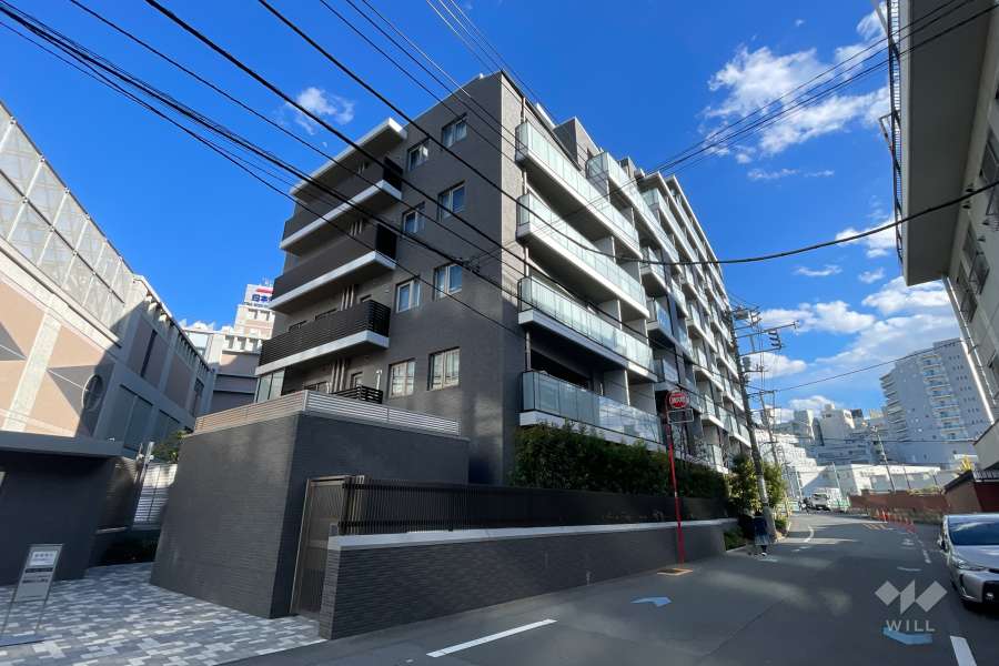 プラウド高田馬場の外観（北西側から）