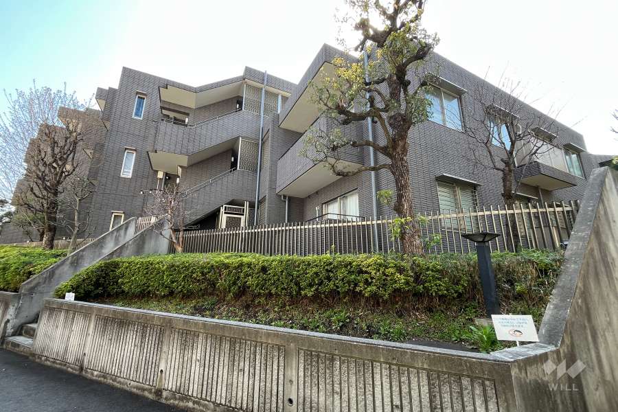 グランツオーベル目白近衛町の外観（北東側から）