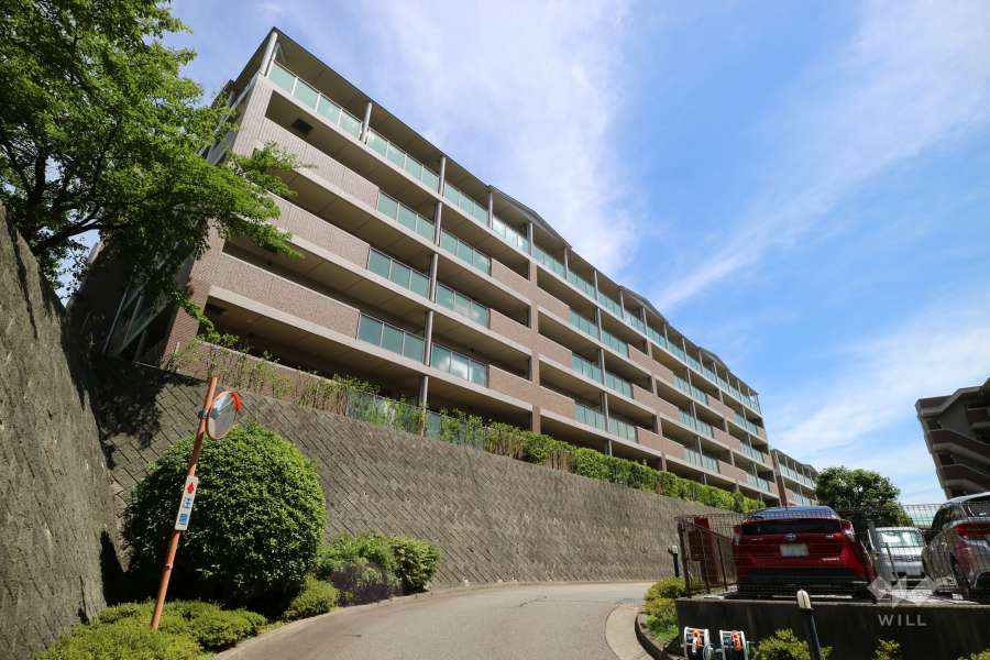 リーフアベニュー宝塚売布の外観（南西側から）