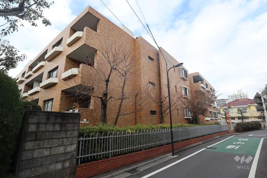 下落合シティハウスの外観（南東側から）