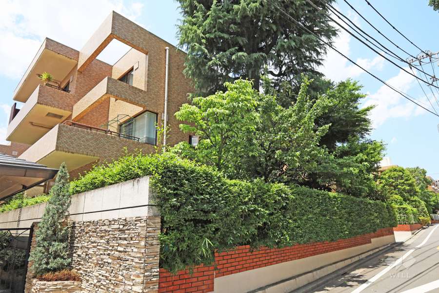 目白シティハウスの外観（南側から）