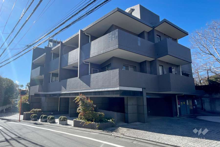 目白御留山デュープレックスの外観（北東側から）