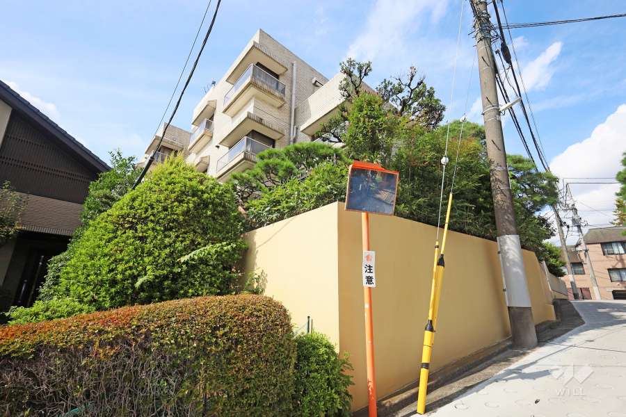 下落合ガーデンハウスの外観（南東側から）