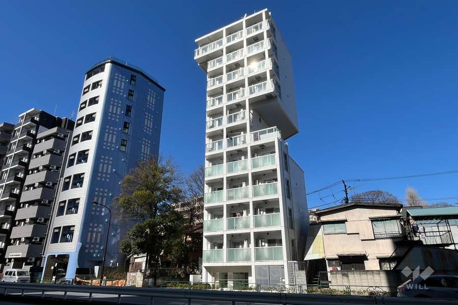 ズーム新宿下落合の外観（南東側から）