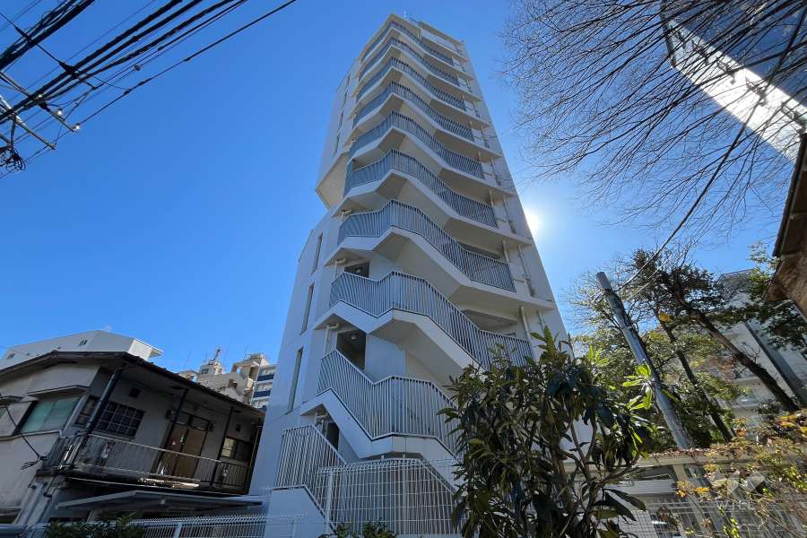 ズーム新宿下落合の外観（北西側から）