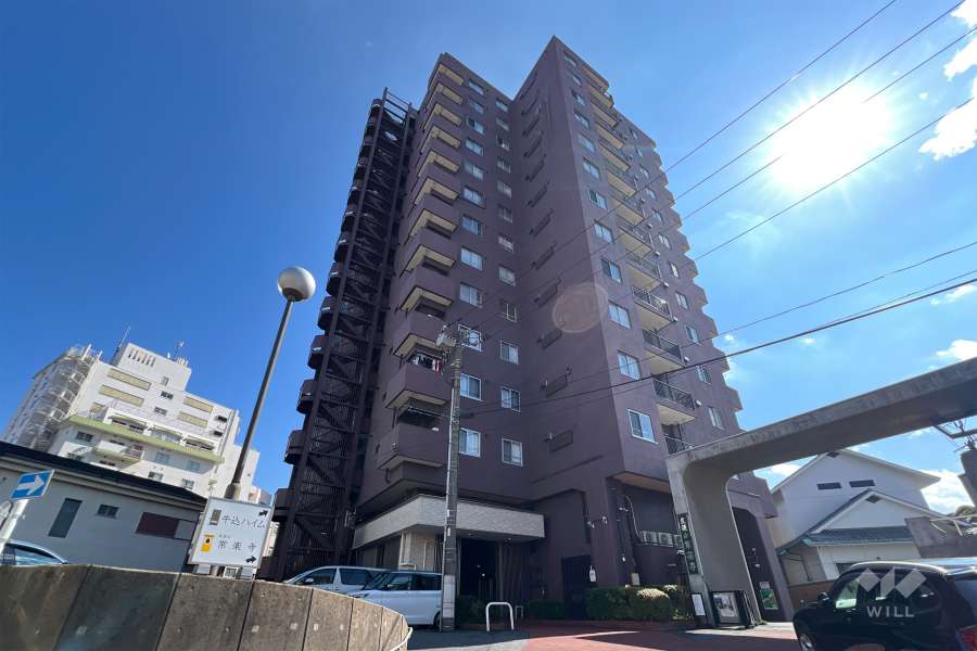 牛込ハイムの外観（北側から）