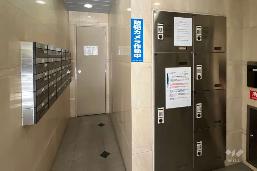 宅配ボックスと共用ポスト