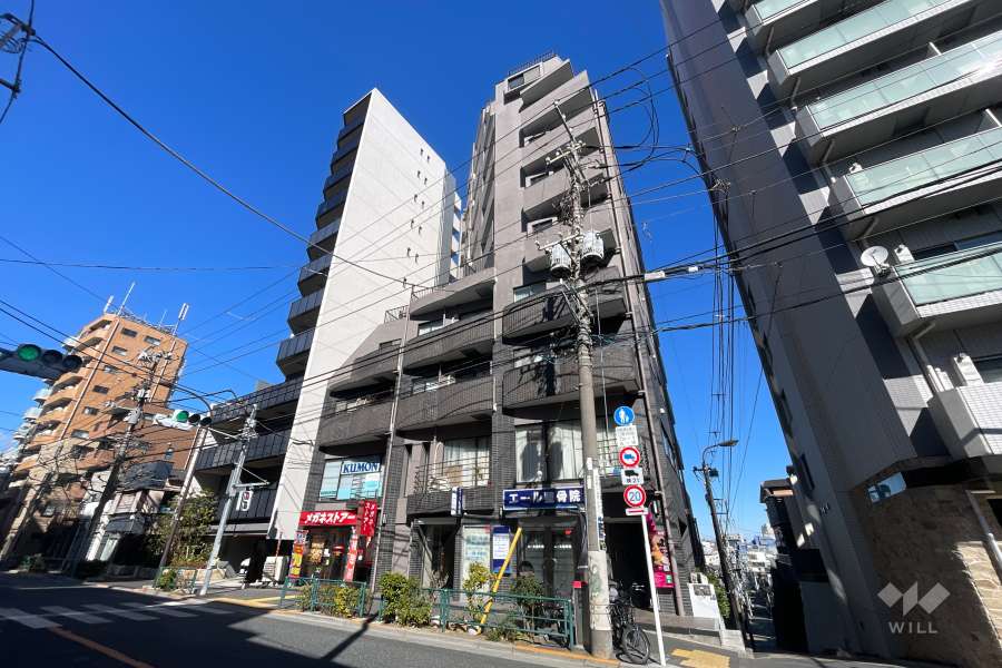 エールプラザ戸山台の外観（南東側から）