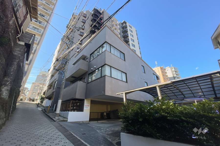 エールプラザ戸山台の外観（北東側から）