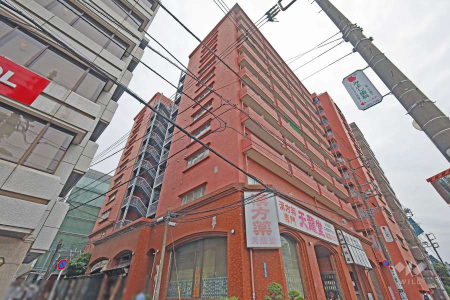 高田馬場ダイカンプラザの外観（北西側から）