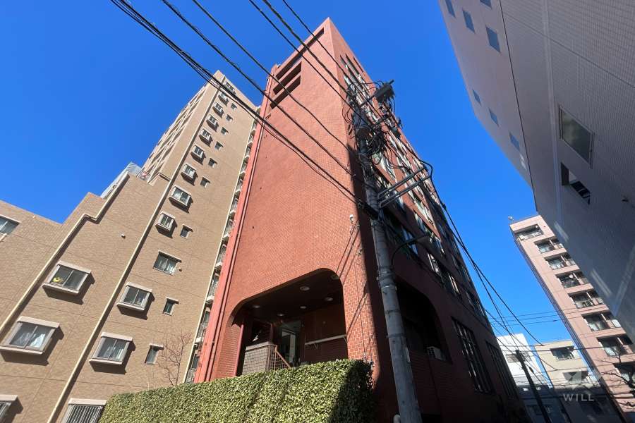 グランメール高田馬場の外観（南東側から）