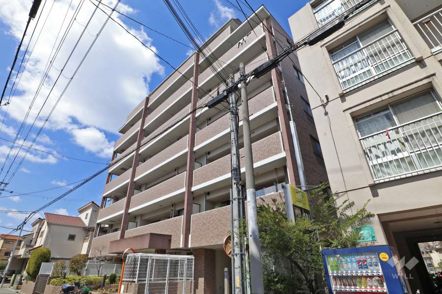 オークヒルズ立花の外観（南東側から）
