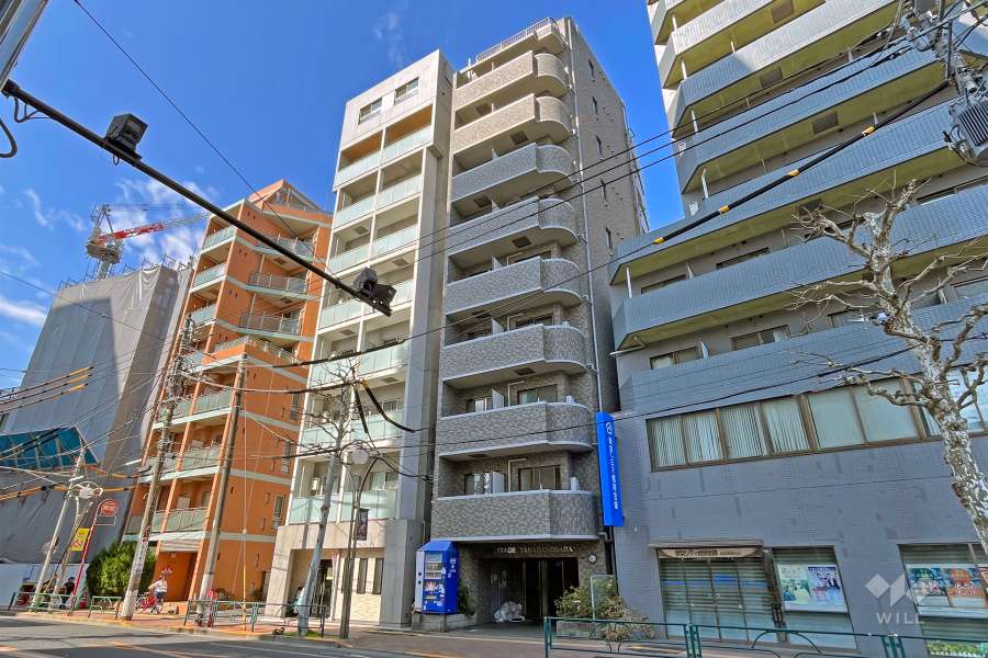 ヴェルステージ高田馬場の外観（南東側から）