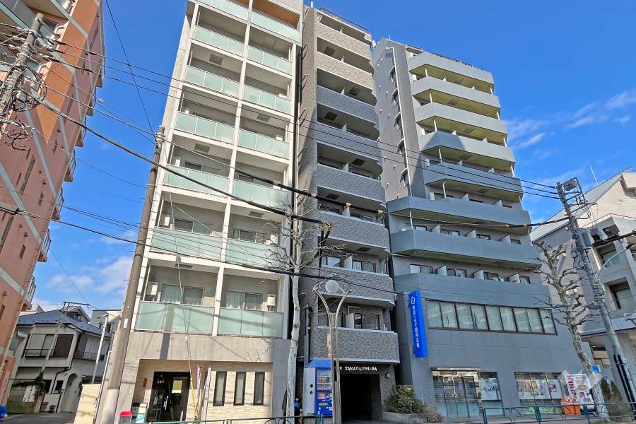 ヴェルステージ高田馬場の外観（南西側から）