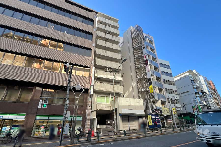 藤和高田馬場コープ2の外観（北東側から）