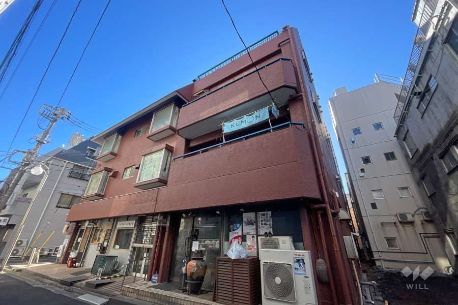 高田馬場プリンスマンションの外観（北西側から）